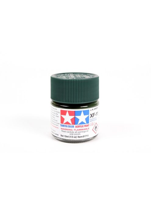 Tamiya - Mini Acrylic XF-11 Flat JN Green 10 ml