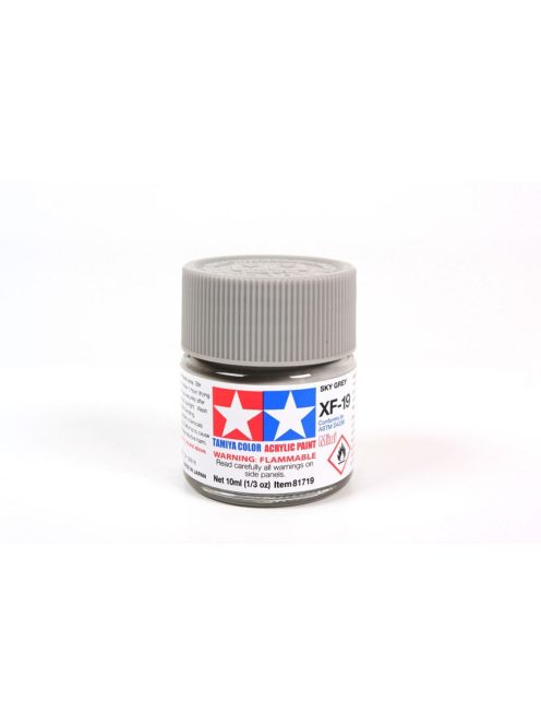 Tamiya - Mini Acrylic XF-19 Flat Sky Grey 10 ml