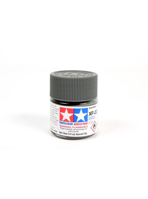 Tamiya - Mini Acrylic XF-22 Flat RLM Grey 10 ml