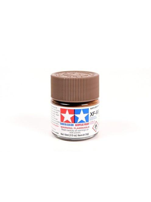 Tamiya - Mini Acrylic XF-68 NATO Brown 10 ml