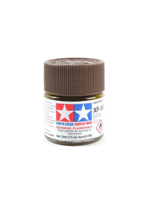 Tamiya - Mini Acrylic XF-90 Red Brown 2 10 ml