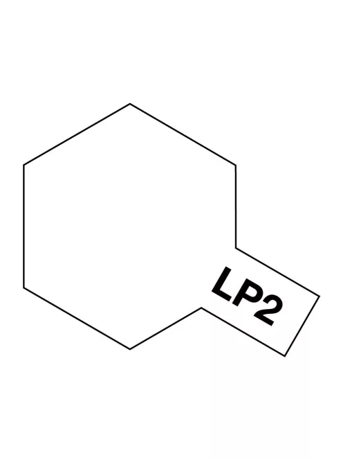 Tamiya - LP-2 Weiss glaenzend / White glossy Lacquer 10ml VE6