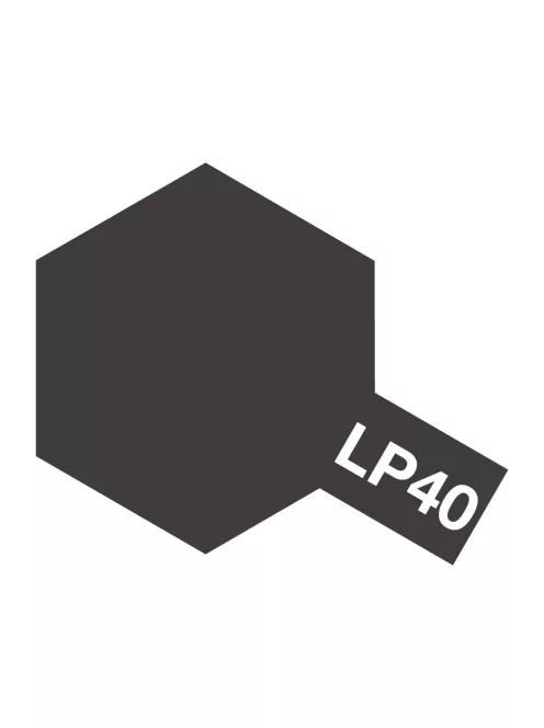 Tamiya - LP-40 Metallic-Schwarz glzd. 10ml