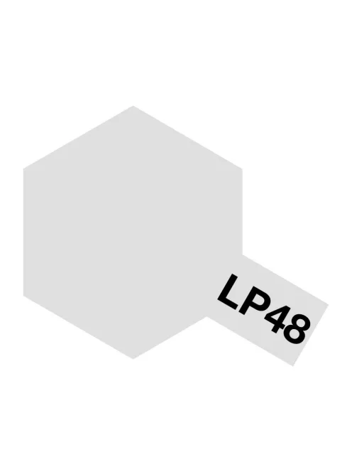 Tamiya - LP-48 Sparkling Silber glaenzend Lacquer 10ml