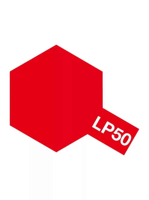 Tamiya - LP-50 Hellrot glaenzend Lacquer 10ml
