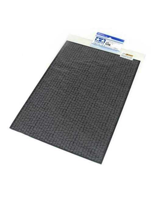 Tamiya - Diorama material sheet - stone paving B (A4 format, approximately 297x210mm)