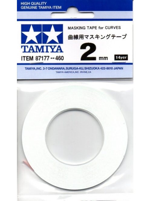 Tamiya - Masking Tape for Curves 2 mm