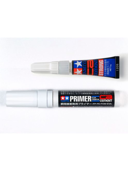 Tamiya - CA-Cement Primer Set 3g PP PE POM