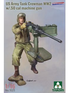 Takom - US Army Tank Crewman WW2 w/ .50 Cal MG 1:16