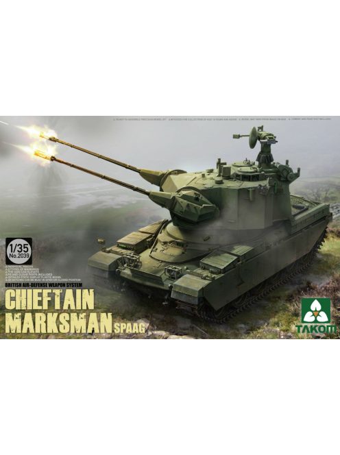 Takom - British Air-defense Weapon System Chieftain Marksman SPAAG