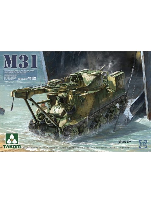 Takom - M31 Us Tank Recovery Vehicle