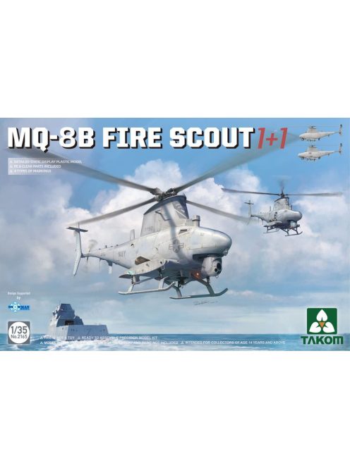 Takom - MQ-8B FIRE SCOUT 1+1