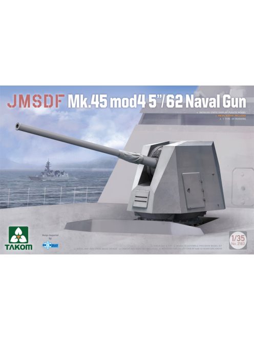 Takom - JMSDF Mk.45 mod45''/62 Naval Gun
