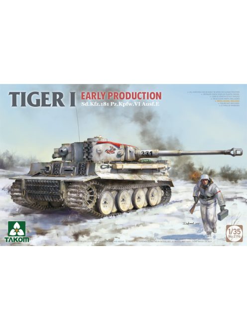 Takom - TIGER I early production Pz.Kpfw.VI Ausf. E