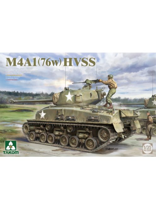 Takom - M4A1(76w) HVSS Sherman