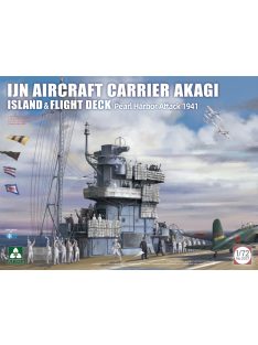  - IJN Aircraft Carrier AKAGI island & flight deck