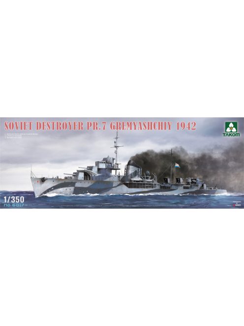 Takom - 1/350 Soviet Destroyer Pr.7 Gremyashchiy 1942
