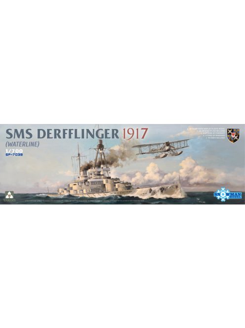  - SMS DERFFLINGER 1917 (Waterline) 3D printed FF-33E