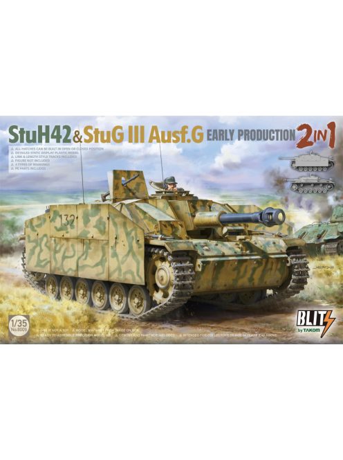 Takom - StuH42 & StuG III Ausf.G Early Prodution 2 in 1