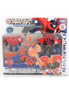   Takara-Tomy - Takara-Tomy Transformers Gravity Optimus Prime Cm. 12.0 Red Blue