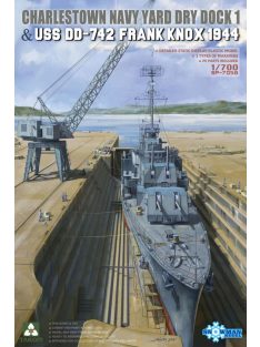   Takom - Charlestown Navy Yard Dry Dock 1 & USS DS-742 Frank Knox 1944