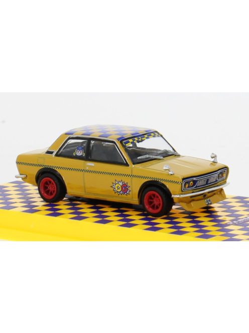 Tarmac - Datsun 510, gelb/Dekor, 1:64