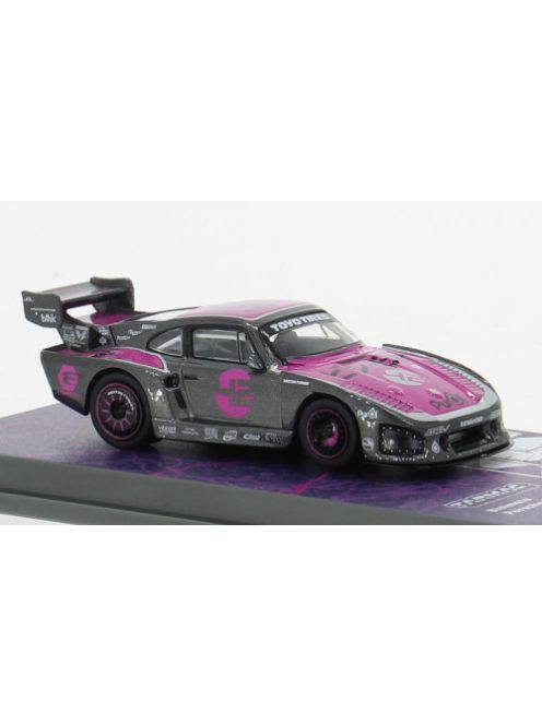 Tarmac - Porsche 935 K3V, dunkelgrau/Dekor, 1:64