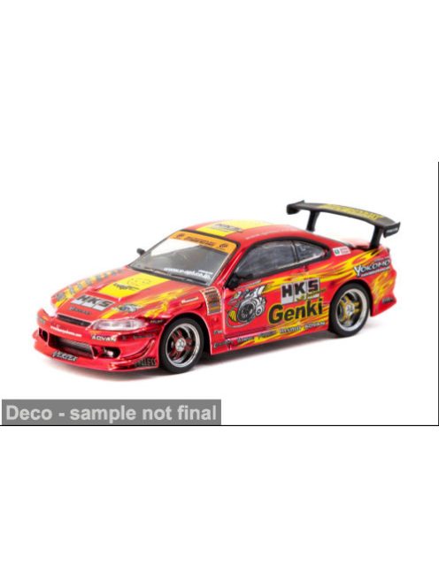 Tarmac - Nissan Silvia RS-2, HKS, 1:64