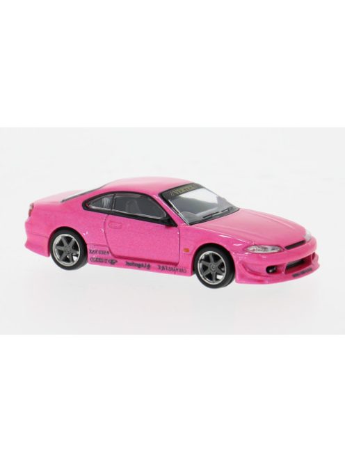 Tarmac - Nissan Silvia (S15) VERTEX, pink, 1:64