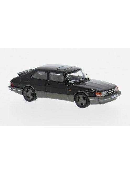 Tarmac - Saab 900 Turbo, schwarz, 1:64