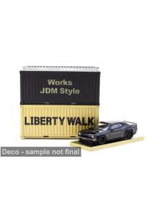   Tarmac - Dodge Challenger SRT Hellcat LB-Works, schwarz, 1:64