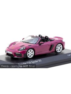 Tarmac - Porsche 718 Spyder RS, rosa, 1:64