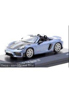Tarmac - Porsche 718 Spyder RS, grau, 1:64