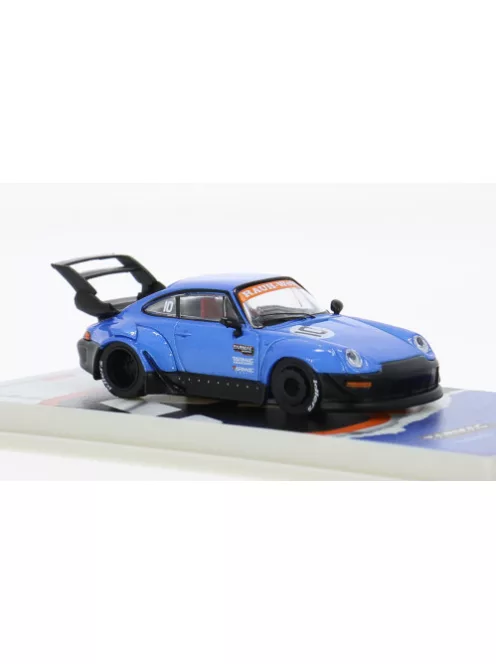 Tarmac - Porsche RWB 993 ( 10th Anniversary) blau/schwarz 1:64