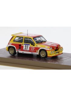   Tarmac - Renault 5 Maxi Turbo, Rallye WM, Tour de Corse, 1985, 33 Export, #27, 1:64