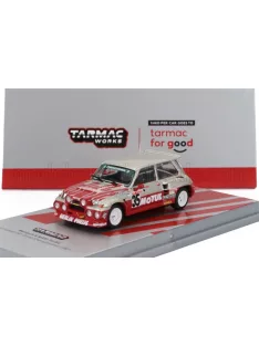   Tarmac - RENAULT R5 MAXI TURBO PHILIPS (night version) N 35 EUROPEAN HILL-CLIMB CHAMPIONSHIP 1987 - GIOVANNI ROSSI RED SILVER