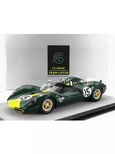   Tecnomodel - LOTUS TYPE 30 N 15 RIVERSIDE RACE 1964 JIM CLARK GREEN YELLOW