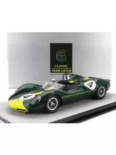   Tecnomodel - LOTUS TYPE 30 N 4 OULTON PARK TT 1965 JIM CLARK GREEN YELLOW