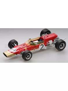   Tecnomodel - LOTUS F2  48 N 2 HOCKENHEIM GP 1968 GRAHAM HILL RED GOLD WHITE