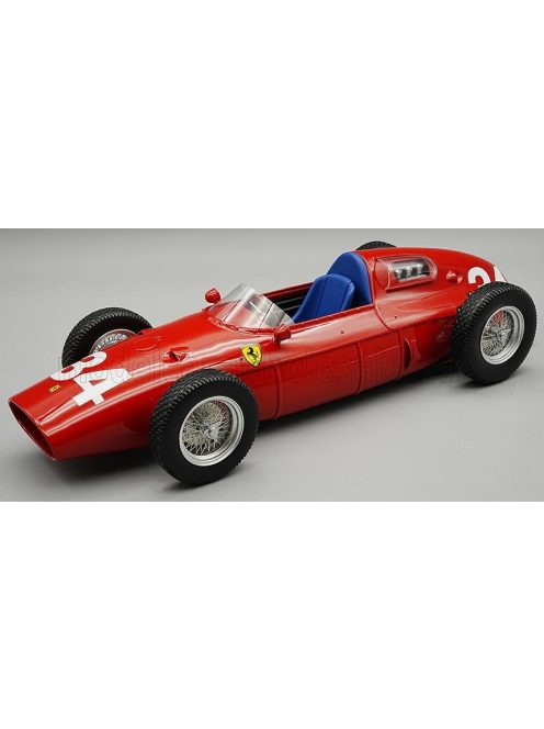 Tecnomodel - FERRARI F1  246P N 34 MONACO GP 1960 R.GINTHER RED