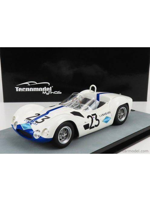 Tecnomodel - Maserati Tipo 61 Birdcage N 23 Winner Sebring Gp 1960 S.Moss - D.Gurney White