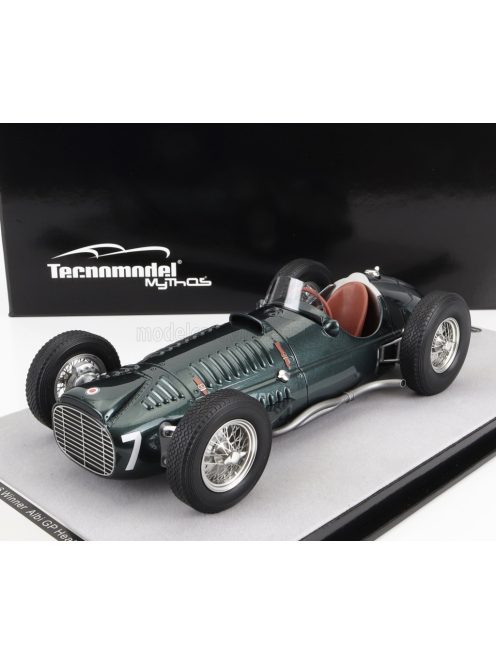 Tecnomodel - BRM F1  V16 N 7 WINNER ALBI FRANCE GP 1953 JUAN MANUEL FANGIO GREEN