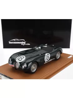   Tecnomodel - JAGUAR C-TYPE SPIDER 3.4L TEAM JAGUAR CARS LTD N 18 WINNER 24h LE MANS 1953 TONY ROLT - DUNCAN HAMILTON BRITISH RACING GREEN