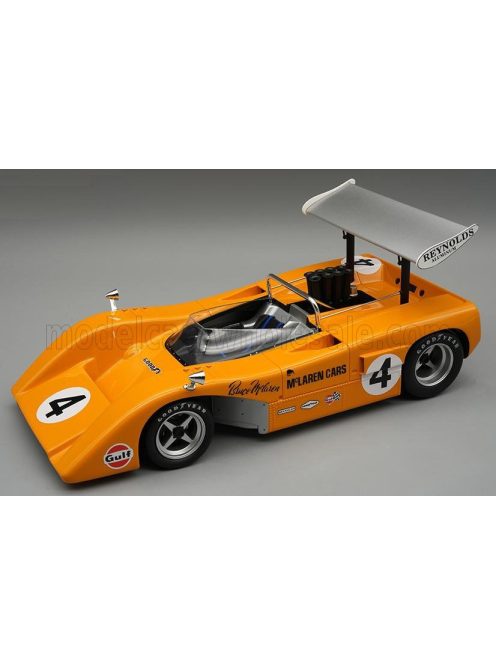 Tecnomodel - McLAREN  M8B CAN-AM N 4 WINNER WATKINS GLEN 1969 BRUCE McLAREN ORANGE