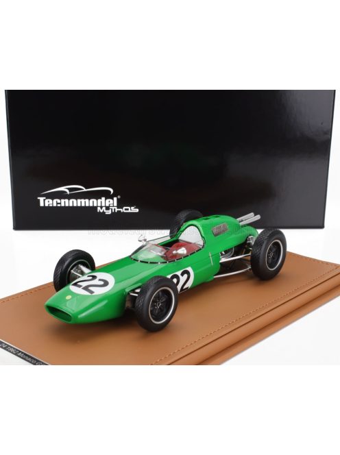 Tecnomodel - LOTUS F1  24 N 22 MONACO GP 1962 JACK BRABHAM LIGHT GREEN