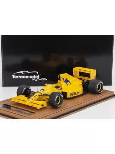   Tecnomodel - LOTUS F1  101 TEAM CAMEL HONDA N 11 BRITISH GP 1989 NELSON PIQUET - CON VETRINA - WITH SHOWCASE YELLOW