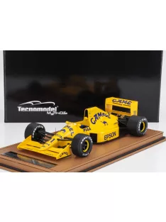   Tecnomodel - LOTUS F1  101 TEAM CAMEL HONDA N 11 CANADIAN GP 1989 NELSON PIQUET - CON VETRINA - WITH SHOWCASE YELLOW