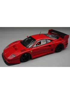   Tecnomodel - FERRARI F40 LM PRESS VERSION 1996 - BLACK RIMS - CON VETRINA - WITH SHOWCASE RED
