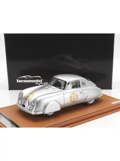   Tecnomodel - PORSCHE 356 SL N 75 SPECIAL EDITION OF THE FIRST 24h LE MANS WINNER OF CATEGORY 1951 - GUARANTEE PAPER INCLUDED SILVER