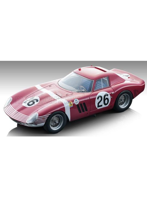 Tecnomodel - FERRARI 250 GTO 64 N 26 WINNER 12h REIMS 1964 N.VACCARELLA - P.RODRIGUEZ RED WHITE